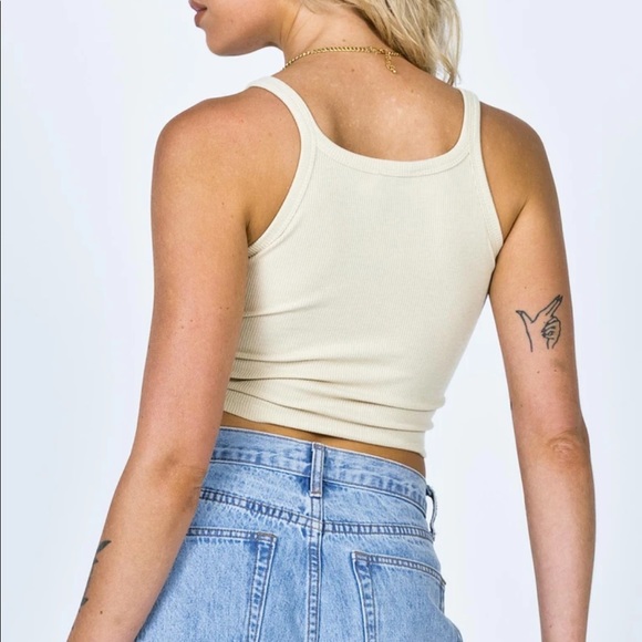New without tag princess Polly beige Yosemite tank top - Picture 3 of 7